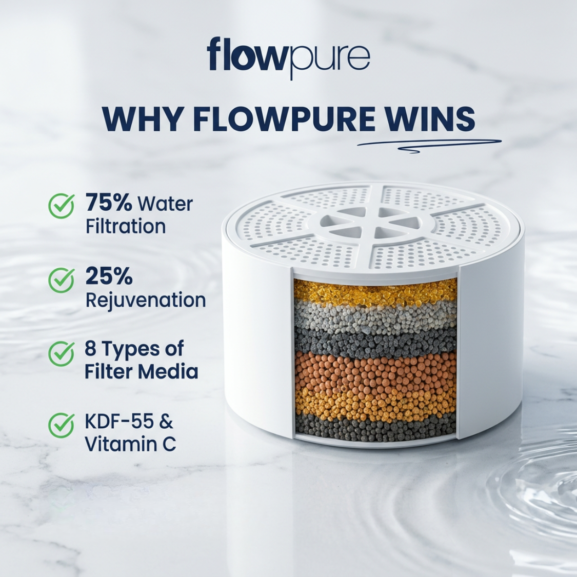FlowPure® Bath Filter