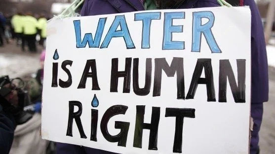 Girls in school, empowered by access to clean water